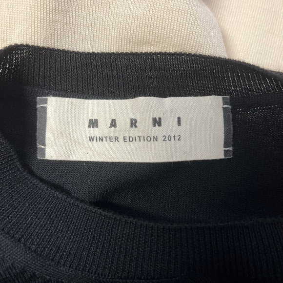 Marni Two Tone Sweater - Picture 4 of 5